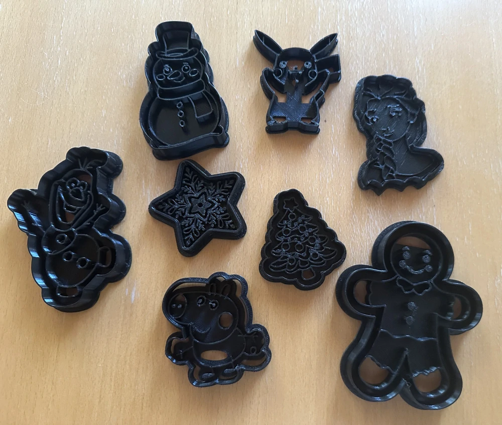 Vykrajovačky - set 8ks