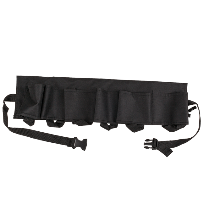 Čierny pivný opasok s kovovým otváračom