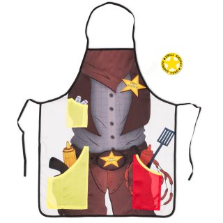 Grill Sheriff - Grilovacia zástera s otváračom